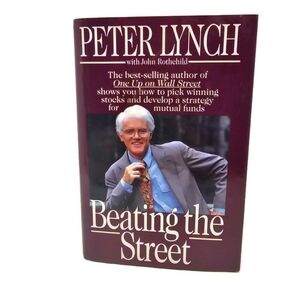 Peter Lynch "Beating the Street" Hardback Book